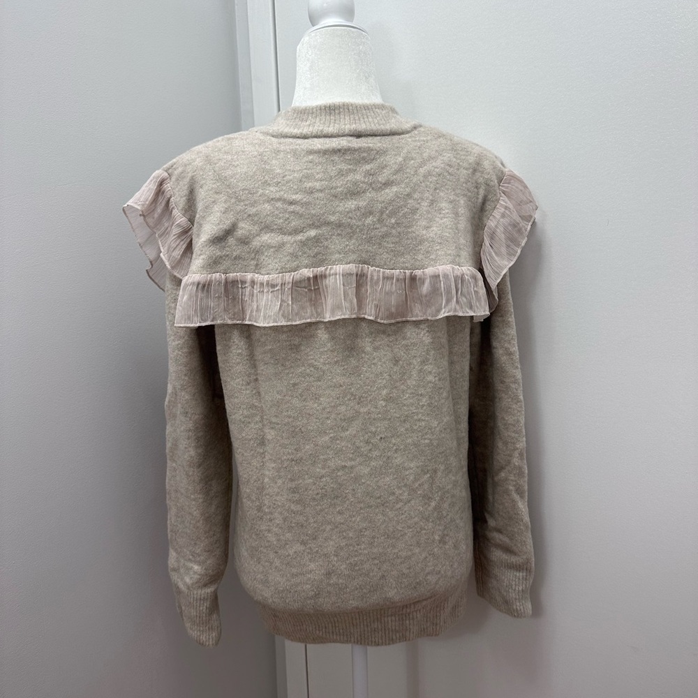 Zara Ruffle Style Sweater - Picture 4 of 4